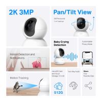 TP-LINK TAPO C210 Full HD 2K Gece Görüşlü 128GB Micro SD Destekli Mobil Wi-Fi Kamera Bebak kamerası